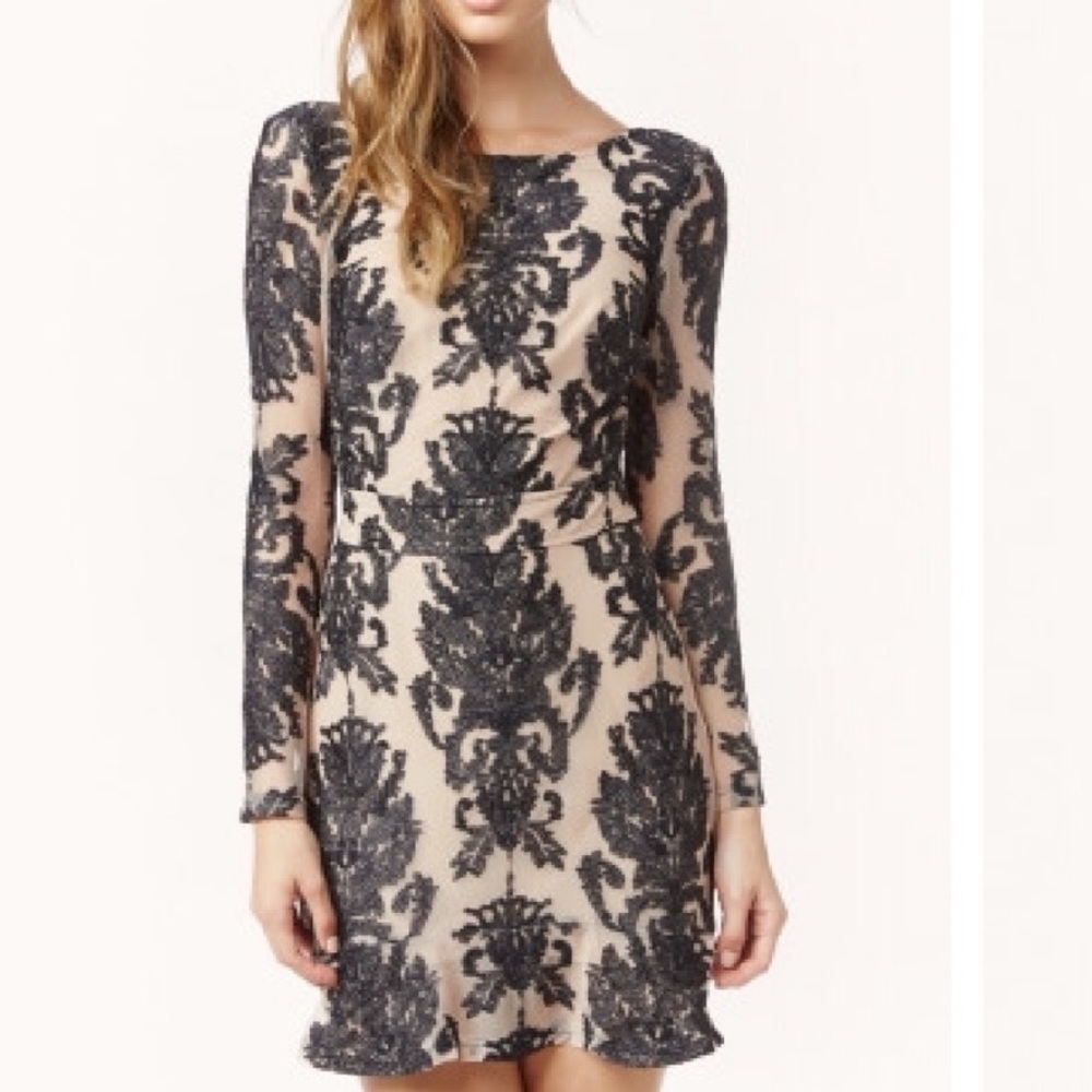 For Love and Lemons Night to Remember Mini Dress